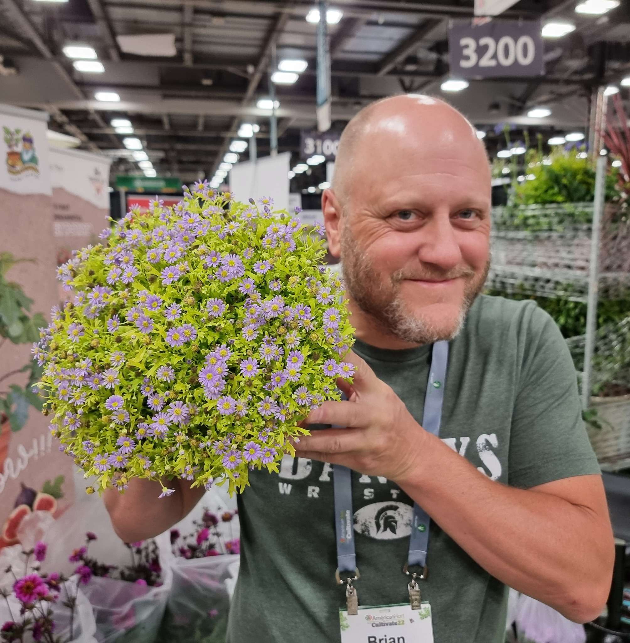 Brian Kirkland of Concept Plants® with Brachyscome Neon LightsCultivate